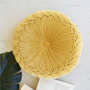Honey Velvet Pillow